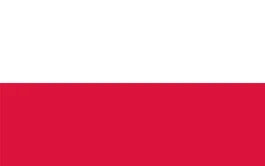 A rendering of the Polish flag.