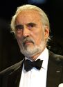 Sir Christopher Lee actor Francisco Scaramanga, cousin of Ian Fleming