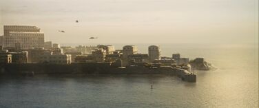 Raoul Silva's Island (Helicopters from a distance)