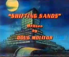 Shifting Sands (James Bond Jr, title card)