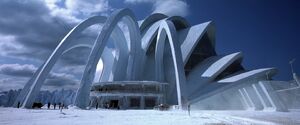 Die Another Day - Arrival at Grave's Ice Palace