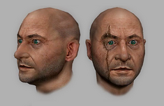 Blofeld head render (GoldenEye - Rogue Agent)