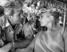 Rik Van Nutter et Anita Ekberg