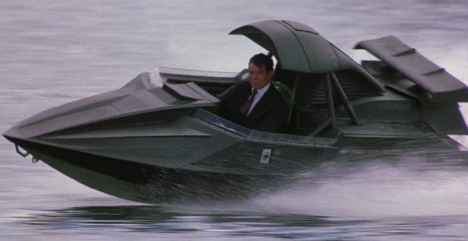 model of boat in the movie spy in black