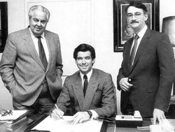 Bondwiki Brosnan Signing mid-1980s