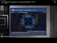 The Playstation 3’s version for the C902’s Electronic Lockpick keypad mode