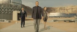 Spectre - Blofeld takes Bond on a tour of his facility