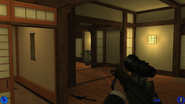 Variant with scope and laser pointer, seen in the PC version of Nightfire.