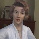Moneypenny comme elle apparaît dans le jeu Bons baisers de Russie.