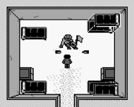 Defeated, Sadam surrenders in comic fashion, James Bond 007 (1998).