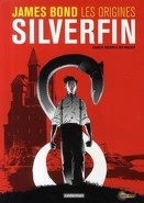 Castle Hellebore on the cover of the SilverFin graphic novel (2006).
