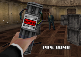 Pipe bomb (TWiNE PS1)