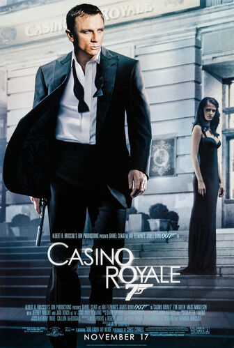 James Bond- Casino Royale Theactrical Poster