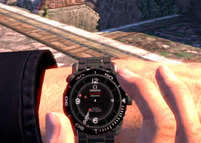 Using the motion-tracking feature of Bond's wristwatch, as seen in 007 Legends (2012).
