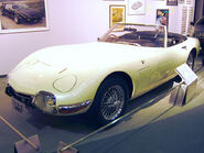 1967 Toyota 2000GT used in the James Bond film, You Only Live Twice.