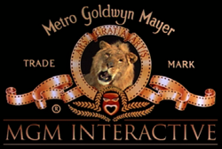 送料込　dead stock Metro Goldwyn Mayer MGM 90's Metro Goldwyn Mayer ロゴプリント Tシャツ 