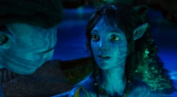 Kiri talking to Jake about her connection to Eywa.