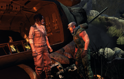 Kendra and Ryder survive the crash.