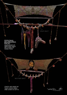 Personal Belongings Rack