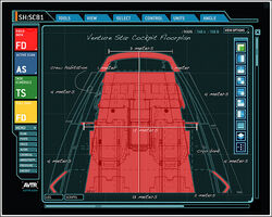 Venture Star Cockpit Floorplan