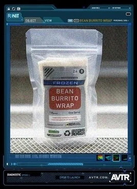Bean Burrito Wrap AVTR