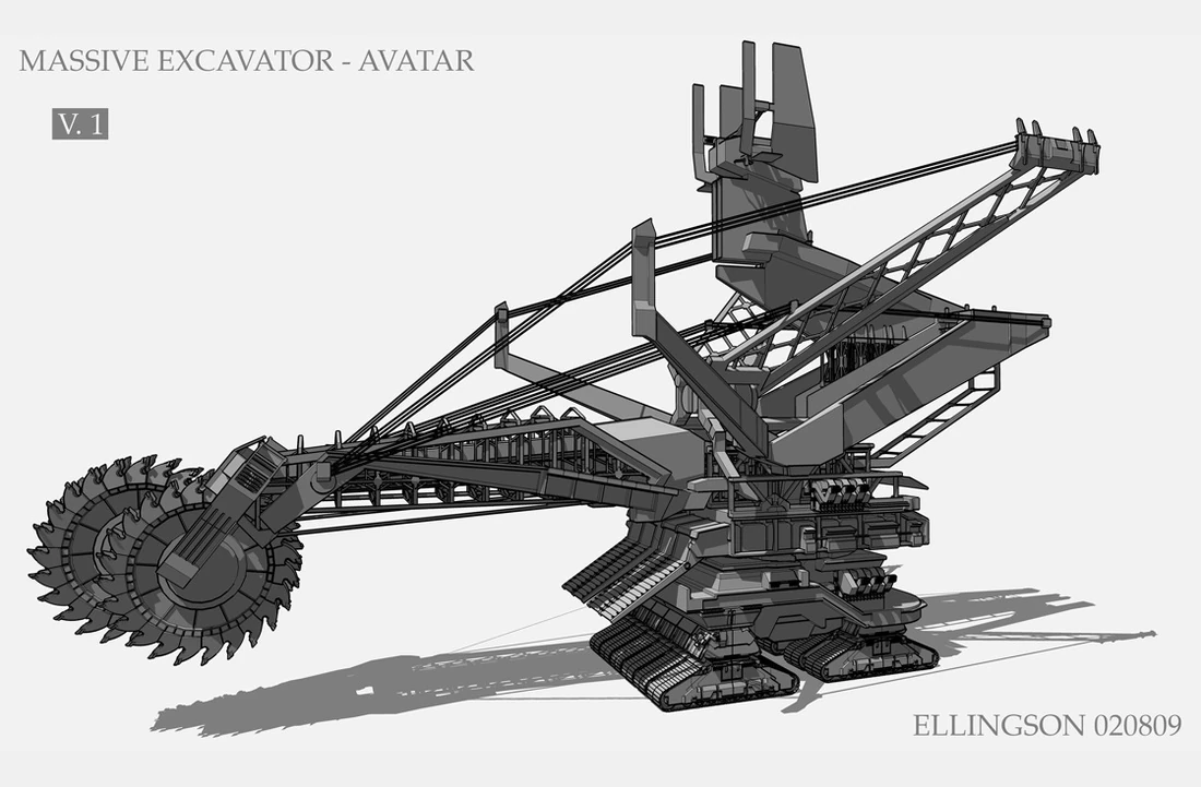 Bucket Wheel Excavator Avatar Wiki Fandom