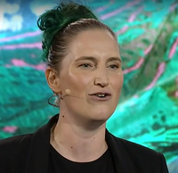 Director Ditte Deenfeldt presents Frontiers of Pandora at Ubisoft Forward.