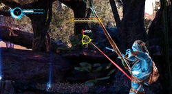 Rai'uk aiming at Conrad during phase one.