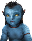 A Na'vi infant in A Visual Exploration