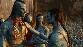 Jake Sully Avatar Wiki Fandom As for designs for 'avatar' tattoos, there is the film's female lead, neytiri, and the male protagonist, jake sully.