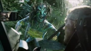 Neytiri fights quaritch 2