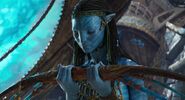Neytiri with her fathers bow