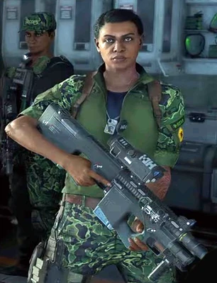 Angela Harding in game