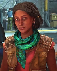 Alma Cortez, the leader of the Resistance on the Western Frontier.