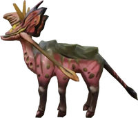 The unused 3D model of the steervane.