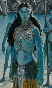 Ronal in her outfit.