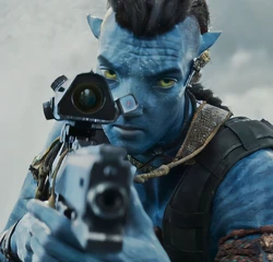 Jake aiming down sights