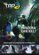 A poster designed to make the children fear Pandora
