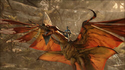 Toruk roaring