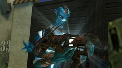 Rai'uk retrieving the second artifact.