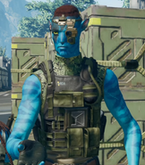 Vince in an earlier build