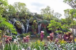 Chalice plants at Pandora: The World of Avatar