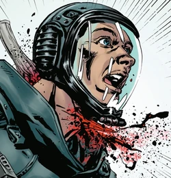 An RDA soldier slaughtered by the Na'vi