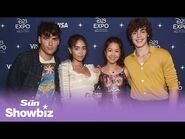 The young stars of Avatar- The Way Of Water at the D23 Expo