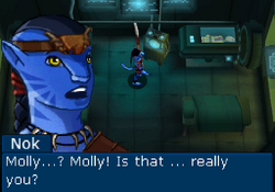 Nok finds Molly