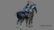 Neytiri on Direhorse