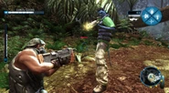 Ryder fighting Langley's avatar
