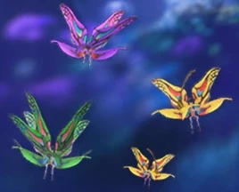 Kaleidoscope butterfly