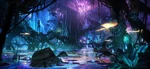 Concept art for Na'vi River Journey