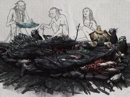 Fire Pit concept art